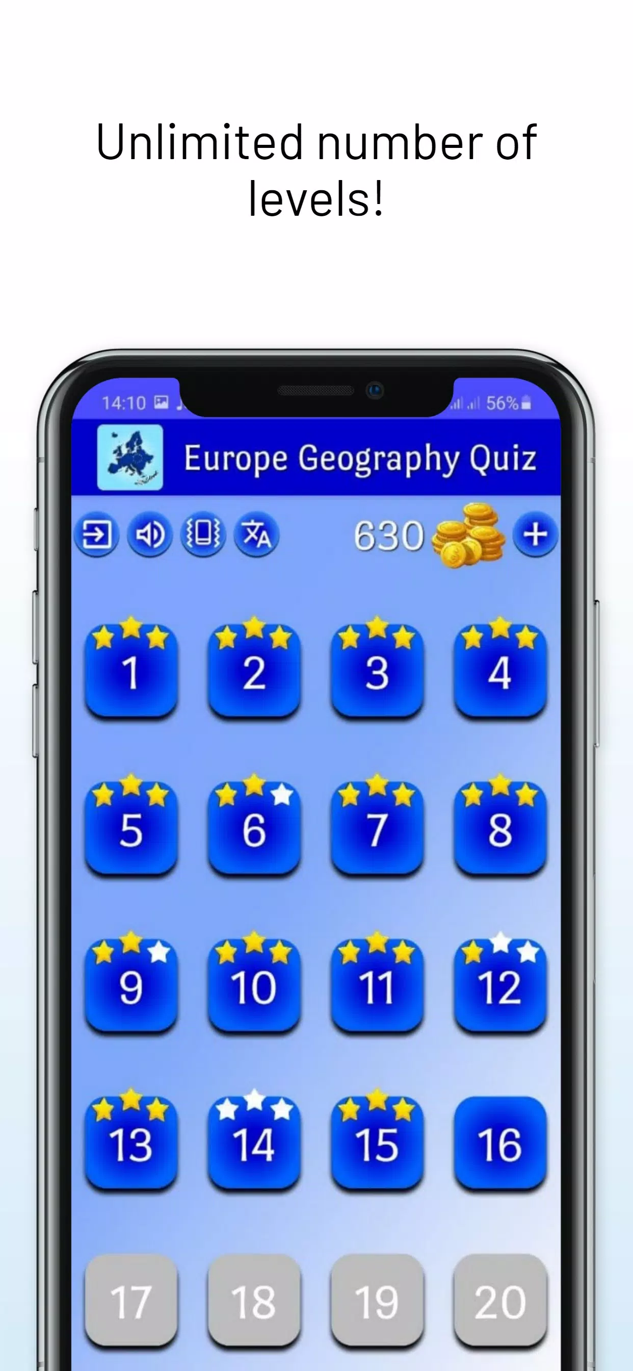 Europe Geography Quiz スクリーンショット 3