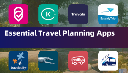 Applications essentielles de planification des voyages