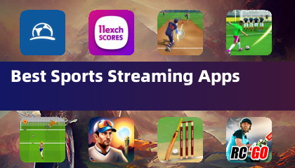 အကောင်းဆုံးအားကစား streaming apps များ