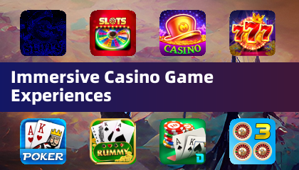 Experiências Imersivas em Jogos de Cassino