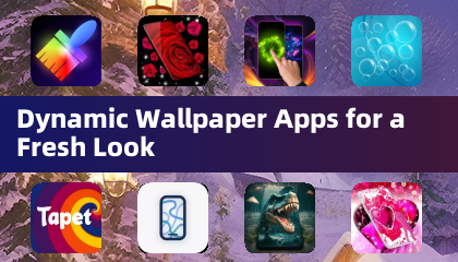 Dynamic Wallpaper Apps für ein frisches Aussehen