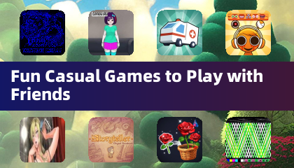 友達と遊べる楽しいカジュアルゲーム