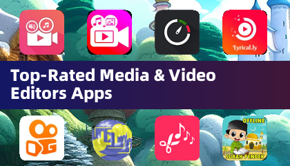 Aplicativos de Edição de Mídia e Vídeo Mais Bem Avaliados