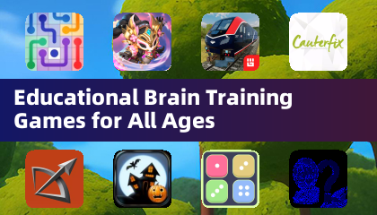 Juegos educativos de entrenamiento cerebral para todas las edades