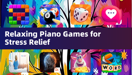 Релаксирующие игры на фортепиано для снятия стресса