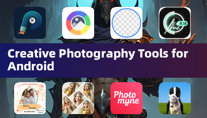 Herramientas creativas de fotografía para Android