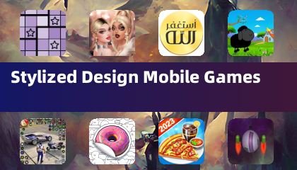 Игры для мобильных устройств со стилизованным дизайном