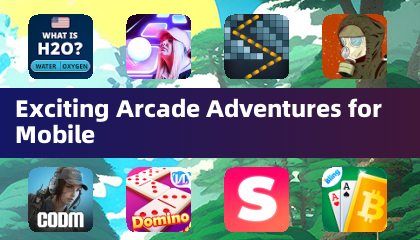 Aventuras emocionantes de arcade para móviles