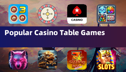 Популярные настольные игры казино