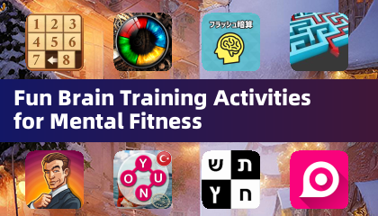 Actividades divertidas de entrenamiento cerebral para la aptitud mental