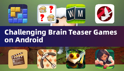 Challenging Brain Teaser Games on Android