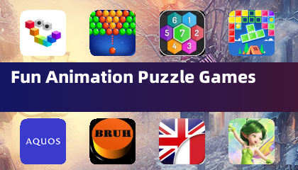 Juegos de rompecabezas animados divertidos