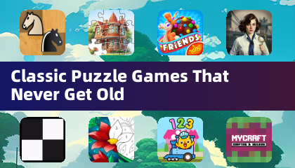 Juegos de rompecabezas clásicos que nunca pasan de moda