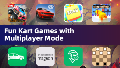 Fun Kart Games with Multiplayer Mode