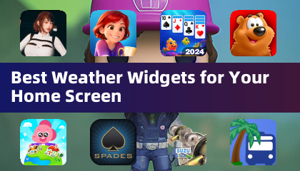 ホーム画面に最適な天気ウィジェット