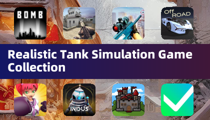 Colección de juegos de simulación de tanques realistas