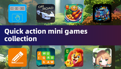 Schnellaktion-Minispiele-Sammlung